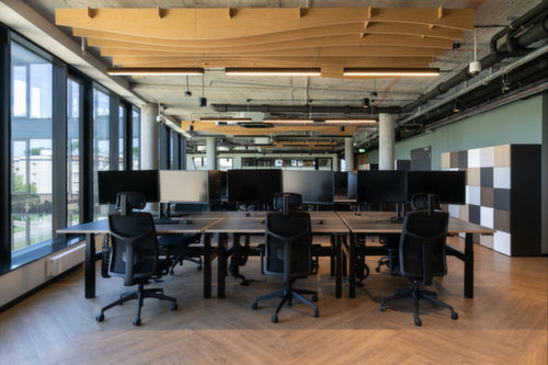 .mdd Elektrisch in hoogte verstelbaar dubbel bureau OGI DRIVE Bench
