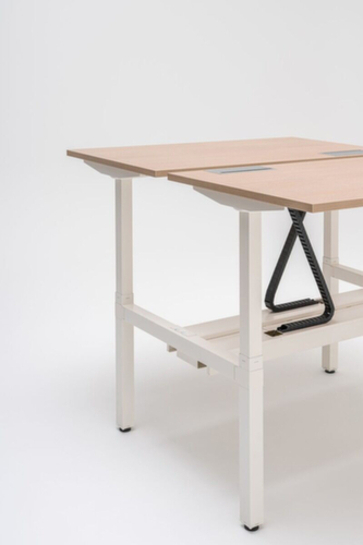 .mdd Elektrisch in hoogte verstelbaar dubbel bureau OGI DRIVE Bench