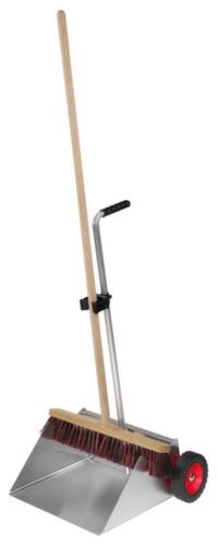 Flora Staand blik en bezem Dusty Special 50 met straatbezem, veegbreedte 500 mm