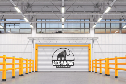 a.m.p.e.r.e. balustradesysteem Rack Mammut®, leuning, lengte 4000 mm