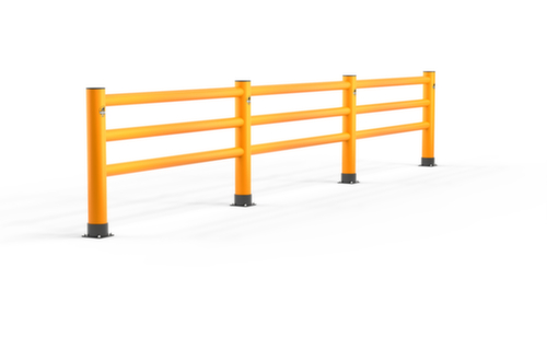 a.m.p.e.r.e. balustradesysteem Rack Mammut®, leuning, lengte 4000 mm