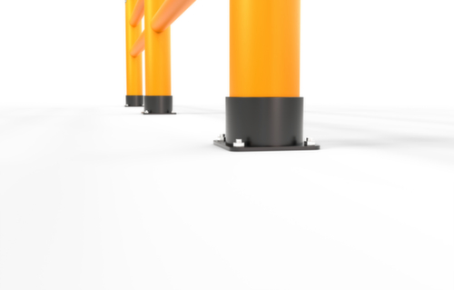 a.m.p.e.r.e. balustradesysteem Rack Mammut®, leuning, lengte 4000 mm