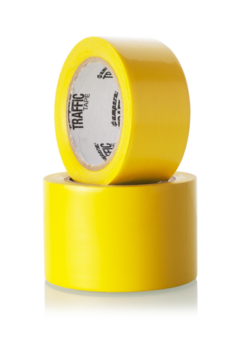 a.m.p.e.r.e. Vloermarkeringstape TRAFFIC Tape Standard, geel