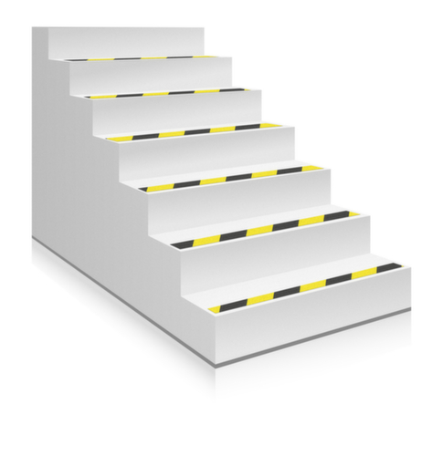 a.m.p.e.r.e. Antisliplaag TRAFFIC Safety Tape, geel/zwart