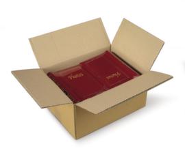 Golfkartonnen vouwdoos 2-golfs