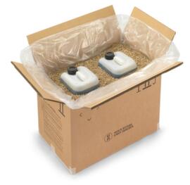 Doos voor gevaarlijke stoffen met UN-certificering 4GV