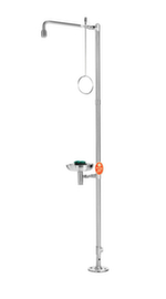 B-Safety Plens- en oogdouche met wastafel