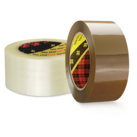 Bruine PP-tape 3M hoogresistente kwaliteit 48mmx66m