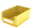 BITO zichtbak hoog belastbaar, geel, diepte 500 mm, polypropyleen