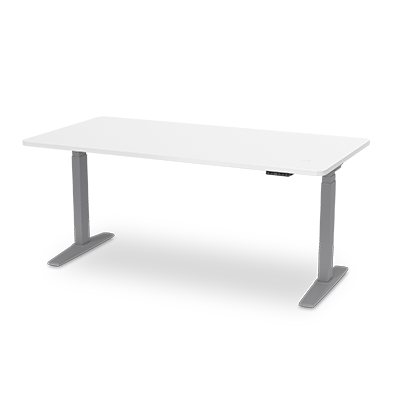 Elektrisch in hoogte verstelbare bureaus