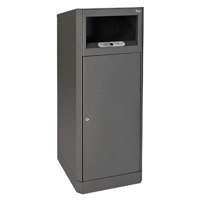 Outdoor waste bins