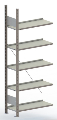 META Inhaakstelling voor dossiers aanbouwsectie, 5 vloer, met corrosiebeschermende zinklaag