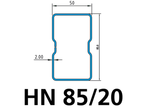 META Lengteliggers voor palletstelling