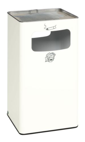 VAR Combi-asbak, wit