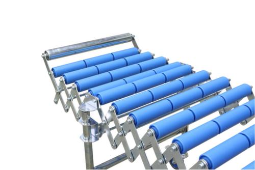 Blume Förderanlagen Eindstop voor harmonica-rollenbaan