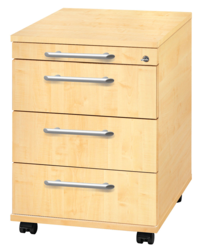 Verrijdbaar ladeblok Terra Nova, 4 lade(n), esdoorn/esdoorn