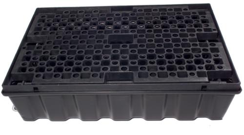 PE-opvangbak voor vaten van 2x200 liter