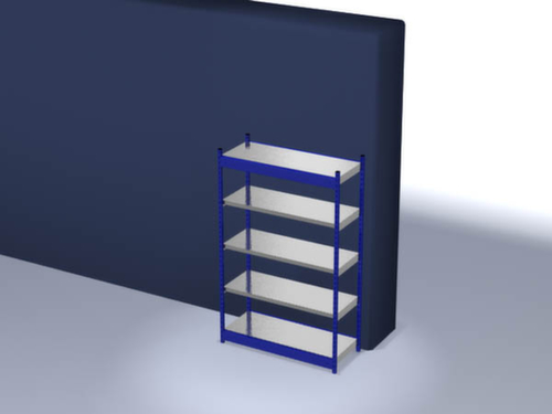 hofe Inhaakstelling, hoogte x breedte x diepte 2000 x 1360 x 500 mm, 5 legborden