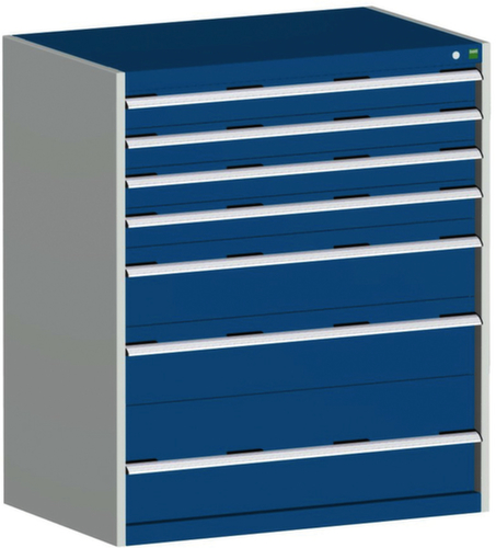 bott Grootvolume-ladekast cubio, 7 lade(n)