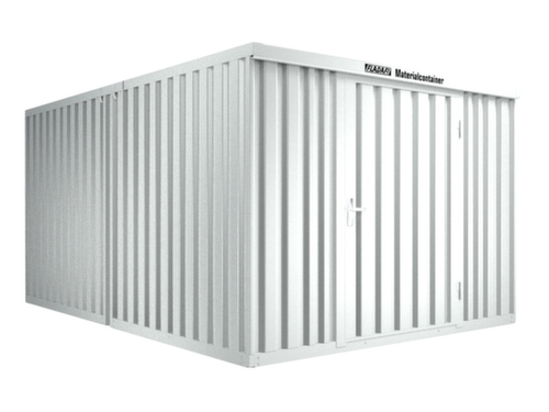 Säbu Gelakte containercombinatie FLADAFI® met verschillende modules