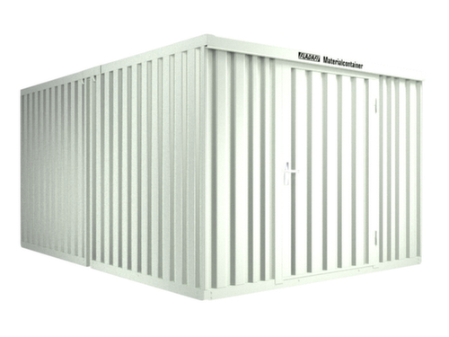 Säbu Gelakte containercombinatie FLADAFI® met verschillende modules