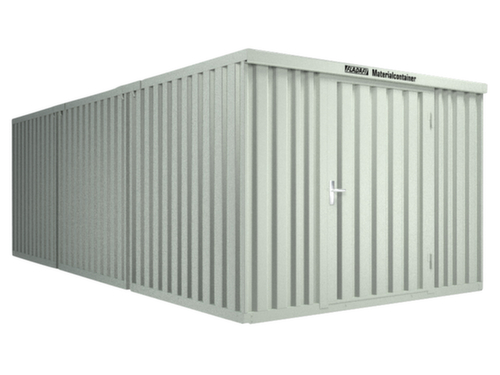 Säbu Gelakte containercombinatie FLADAFI® met verschillende modules