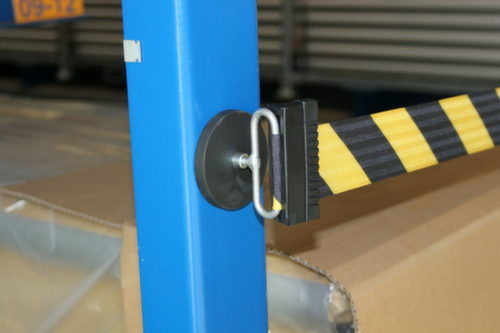 Wandsysteem voor afzetband Mag Mount met magneetbevestiging, lengte afzetlint 22 m