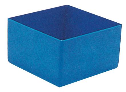 inzetbak, blauw, lengte x breedte 108 x 108 mm
