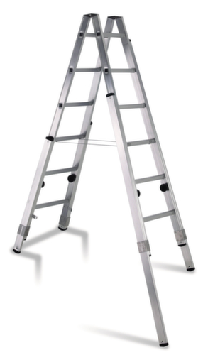 ZARGES Ladder voor op de trap, 2 x 6 sporten