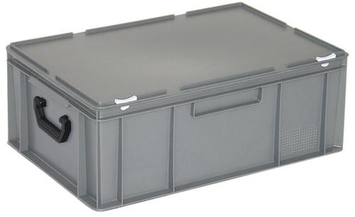Euronorm-koffer, grijs, HxLxB 295x600x400 mm