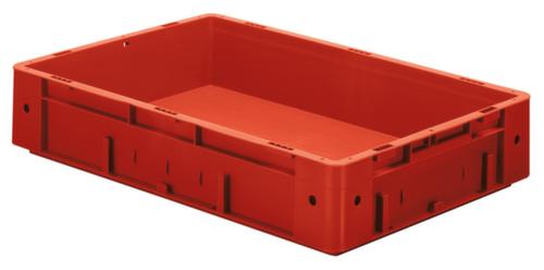 Euronorm-stapelbakken, rood, inhoud 20 l