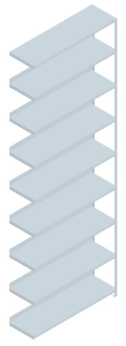 hofe Schroefstelling voor dossiers aanbouwsectie, 9 vloer, met corrosiebeschermende zinklaag