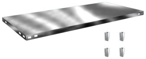 hofe Legbord voor magazijnstelling, breedte x diepte 1300 x 600 mm