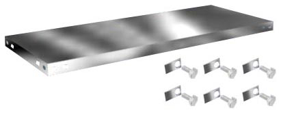 hofe Legbord voor schroefstelling, middelzware uitvoering, breedte x diepte 1000 x 400 mm