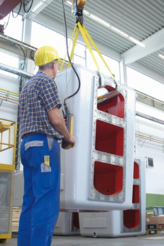 Rondstrop in grijs, 4000 kg draagvermogen