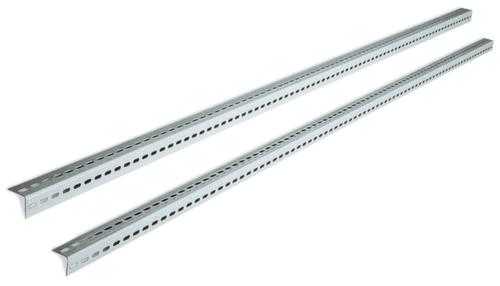 META Magazijnstelling zelfbouwprofiel, lengte 2,5 m, RAL7035 lichtgrijs