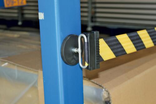 Wandsysteem voor afzetband Mag Mount met magneetbevestiging