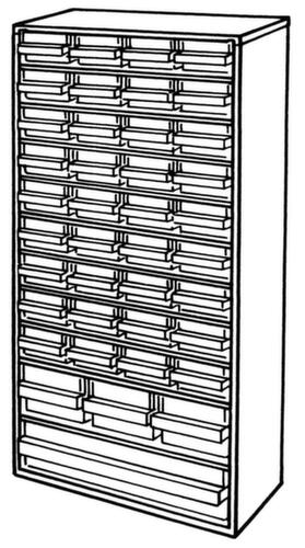 Treston Transparante magazijnbak voor magazijnstandaard