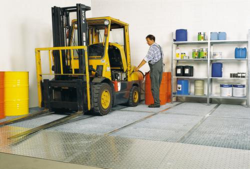 Platte bodemopvangbak