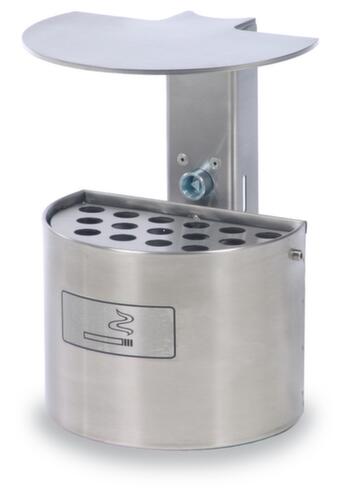 Asbak voor wand- of paalmontage