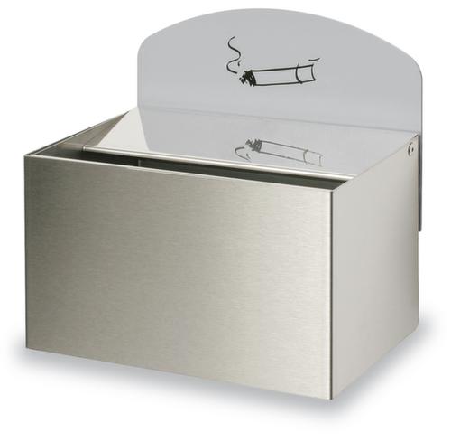 Wand- of combi-asbak met achterwand