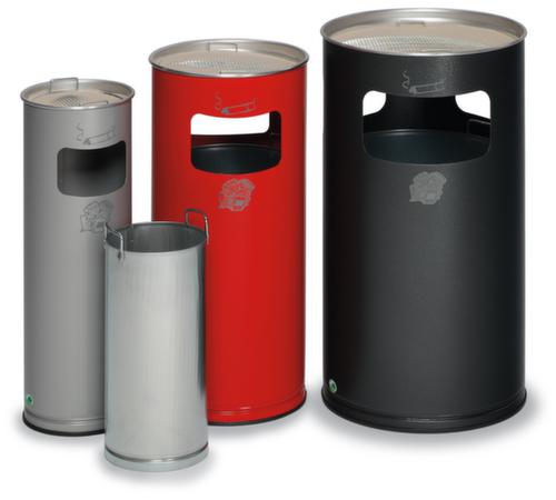 VAR Combi-asbak, rood