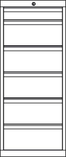 PAVOY Ladekast Basis Plus, 6 lade(n)