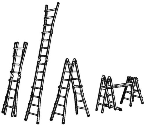 MUNK Multifunctionele telescoopladder