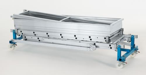 ZARGES Klapsteiger Variomaster T met in hoogte verstelbaar frame