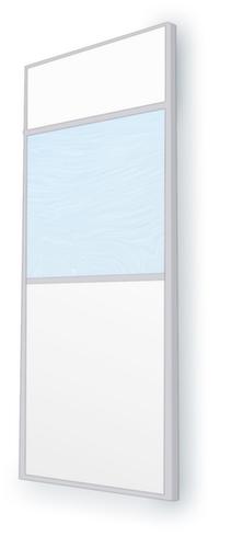 MDS Raumsysteme Scheidingswand met glazen element, breedte 1200 mm