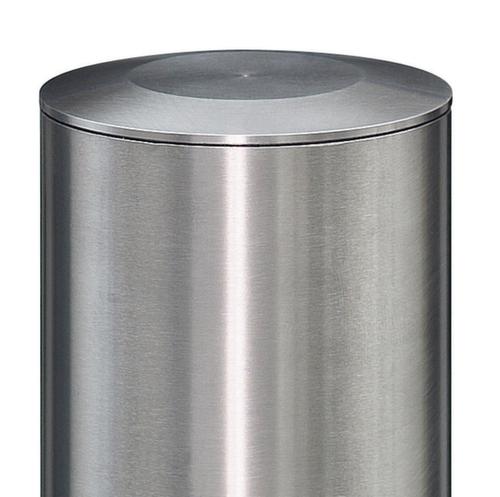 RVS afzetpaal, hoogte 900 mm, voor insteken met grondplug