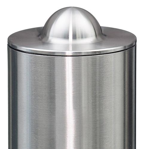 RVS afzetpaal, hoogte 900 mm, voor vastschroeven