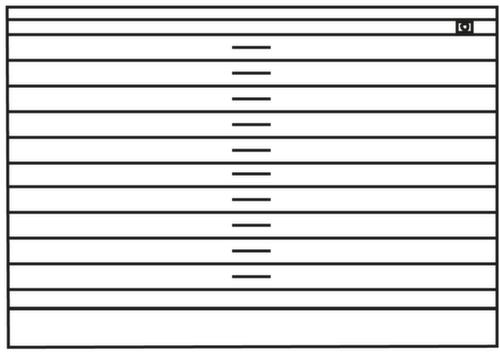 C+P Tekeningenkast, hoogte x breedte x diepte 760 x 1350 x 960 mm