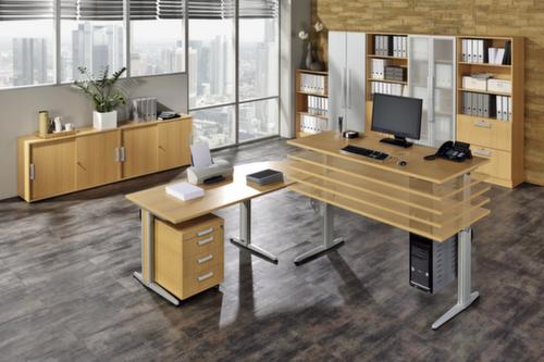 Vitrinekast Up and Down, 5 ordnerhoogten